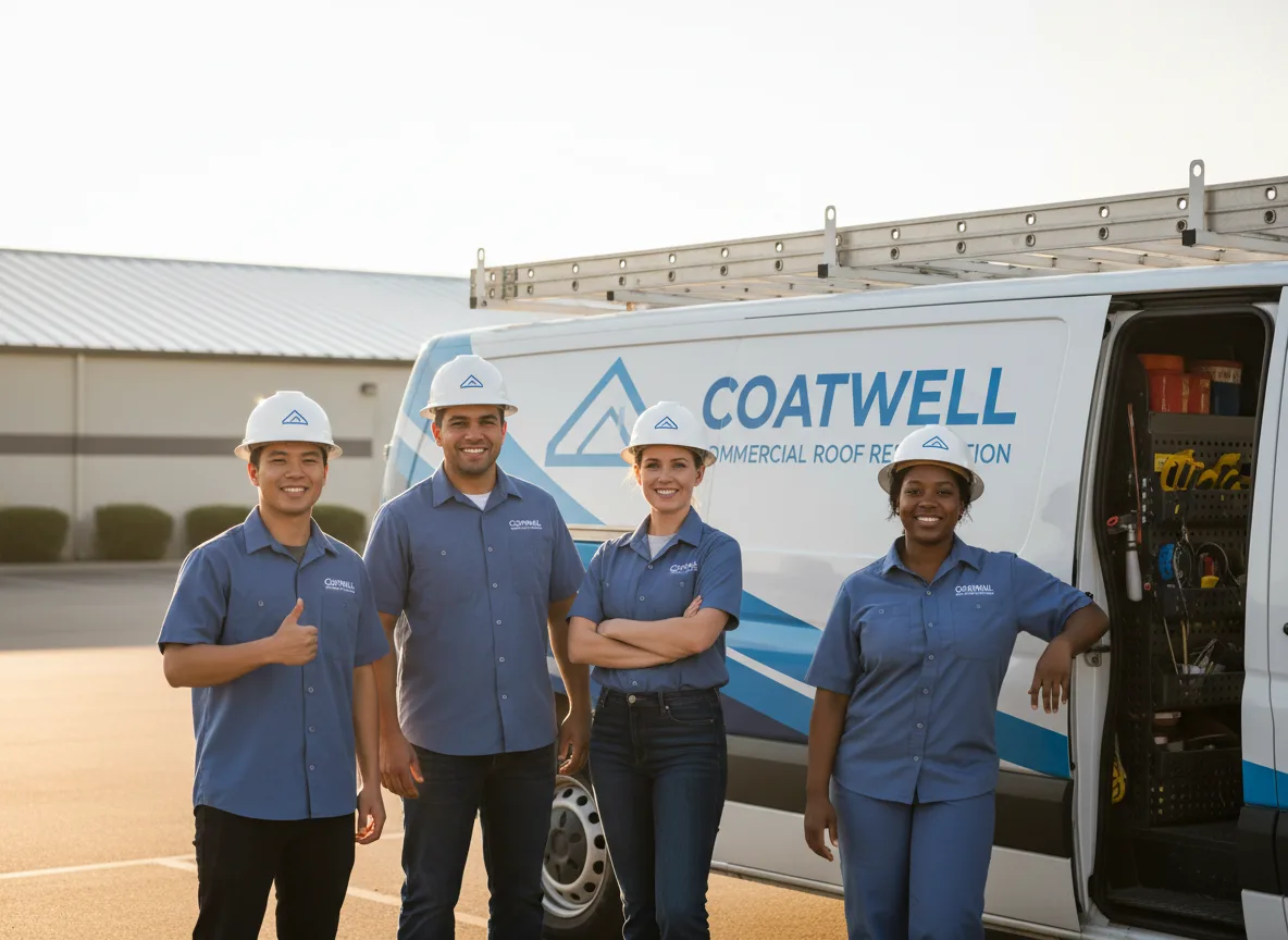 Commercial roof coating company in Tabor, SD
